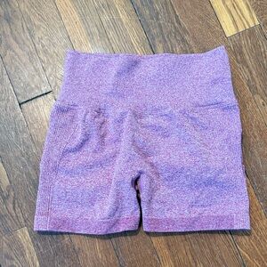 Women's Maroon work out shorts